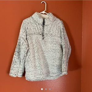 Nordstrom teddy fur sweatshirt